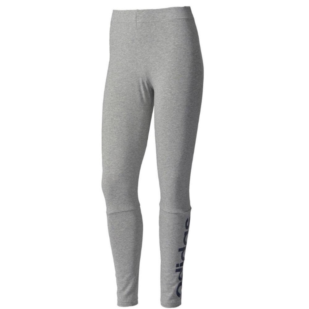 🌟NWOT: adidas Grey Jersey Leggings. M. Rare-UK. - Picture 4 of 5